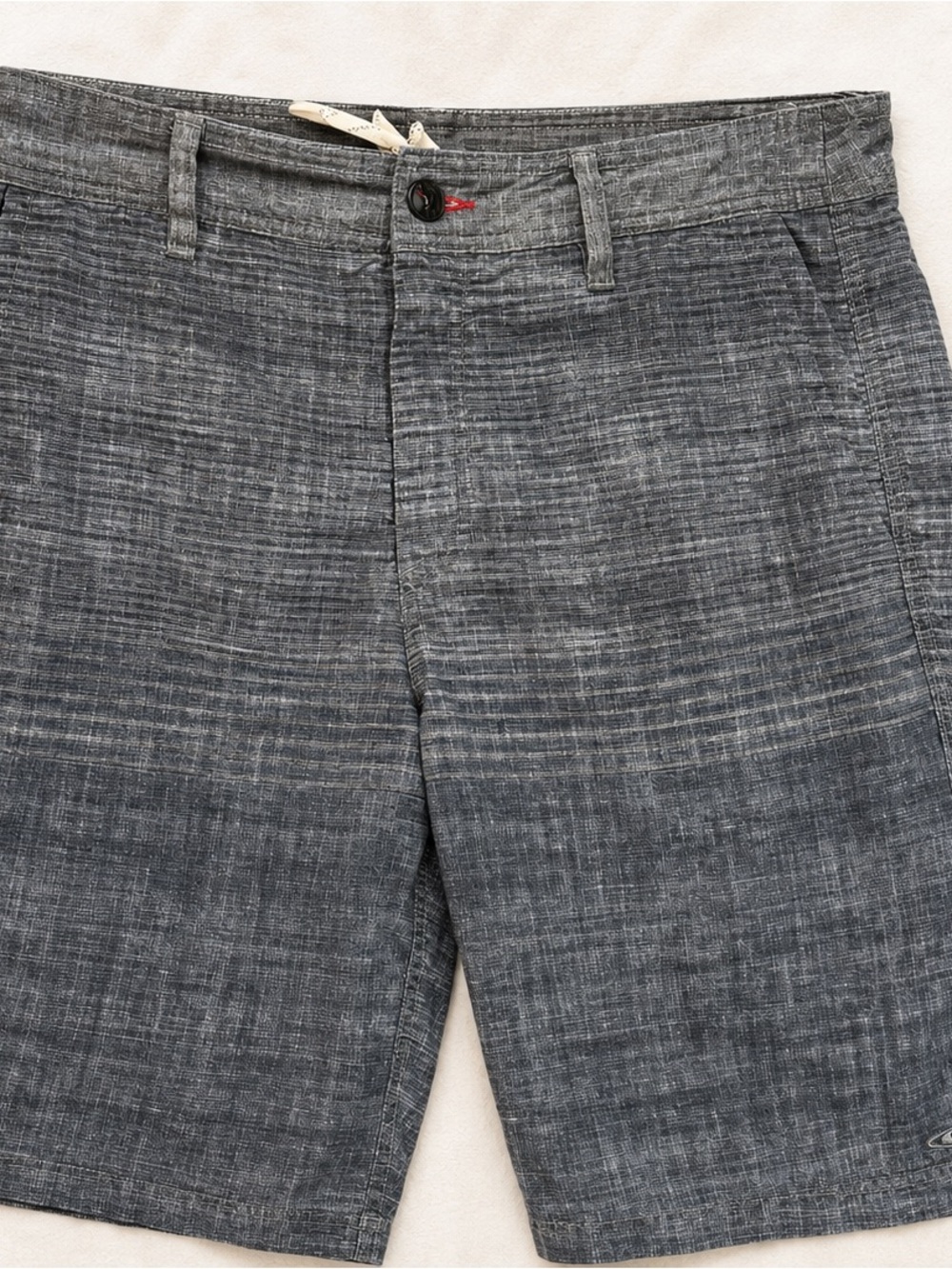 O’Neill Men’s Gray Heather Hybrid Walk Shorts Size 32